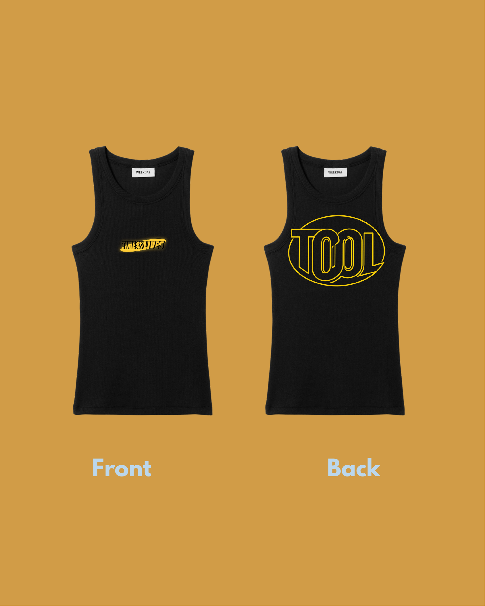 TOOL Tank front and back