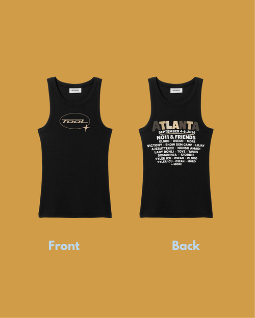 Atlanta Lineup Tank front and back